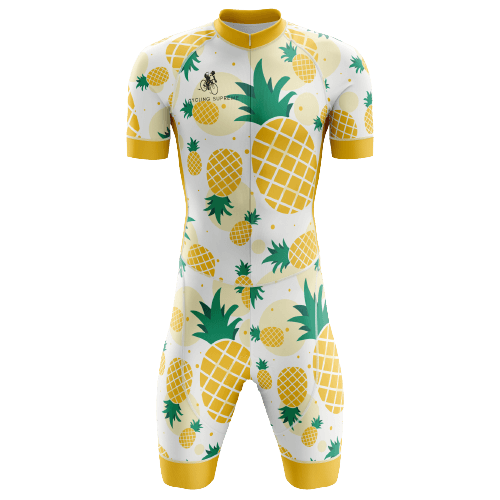 Pineapple men's triathlon suit.