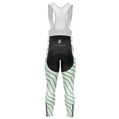 Thanksgiving Green Wave Cycling Pants