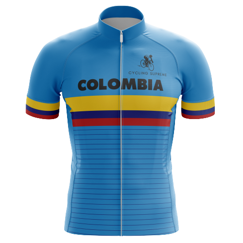 Colombia Flag men's cycling jersey, national pride