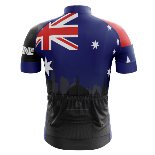 Australia Flag Men's Cycling Jersey