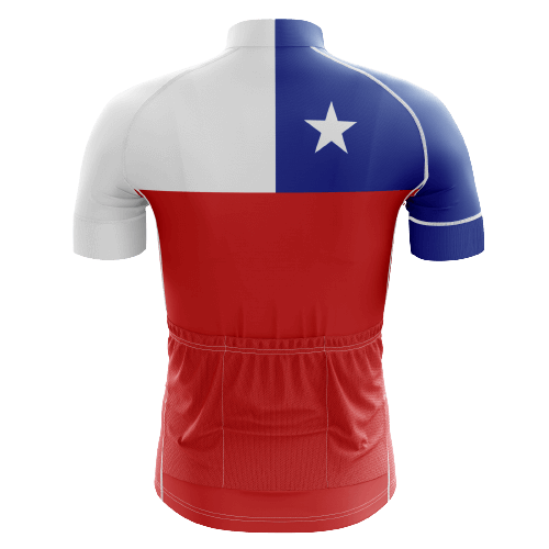 Chile Flag Men's Cycling Jersey