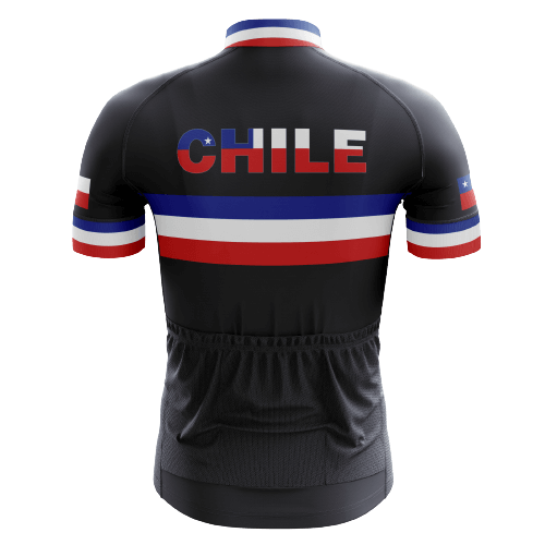 Chile Black Flag Men's Cycling Jersey