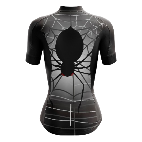 Black Spider Women's Cycling Jersey