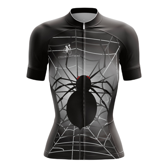 Black Spider Women's Cycling Jersey