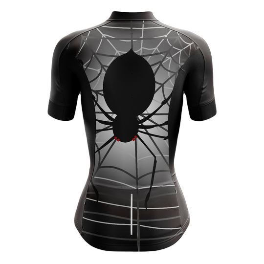 Black Spider Women's Cycling Jersey