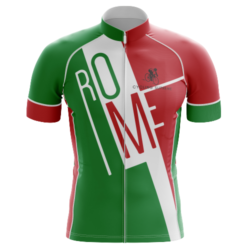 Italy Rome men's cycling jersey, Italian heritage