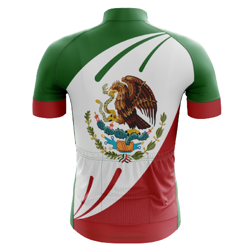 Mexico Flag Men's Cycling Jersey