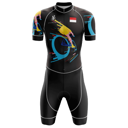 Riders men's triathlon suit.