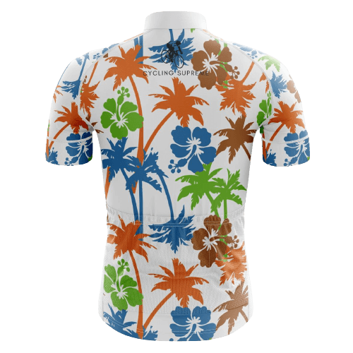 Flower/Palms Men's Cycling Jersey