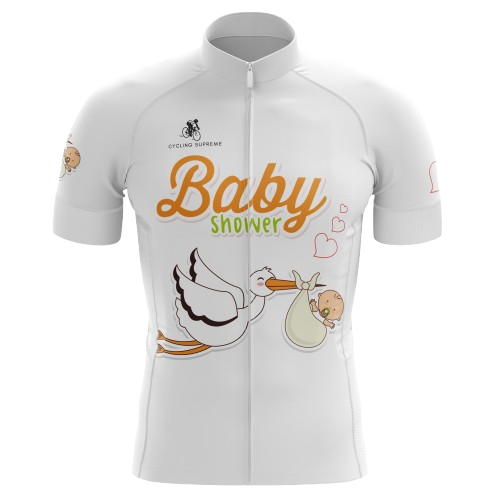 Baby Shower Men's Cycling Jersey