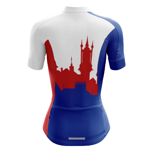 Czech Republic Flag Women's Cycling Jersey