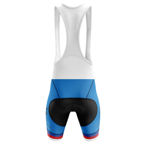 Czech Republic Flag Bib Shorts