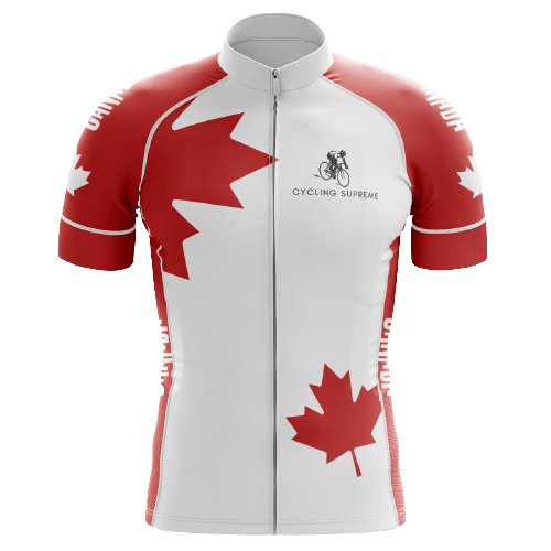 Canada Love men's cycling jersey, patriotic affection