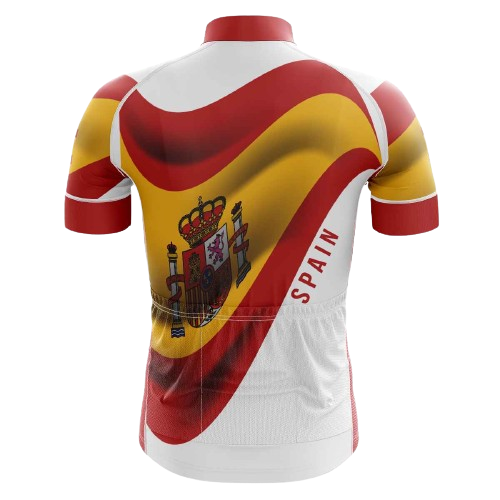 Spain Flag Men's Cycling Jersey