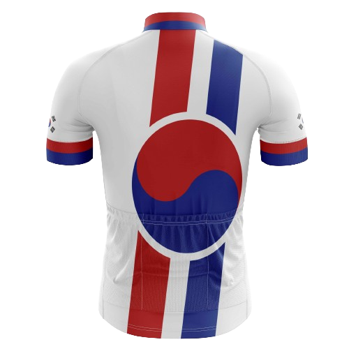 South Korea Flag Men's Cycling Jersey