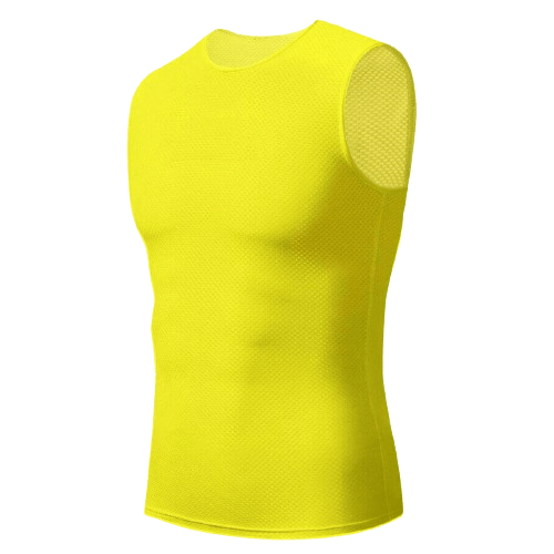 yellow base layer for bright cycling